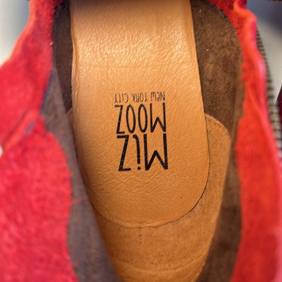 NWOB Miz Mooz Jet Womens Red Leather Zipper Ankle & Booties Boots - Picture 13 of 14